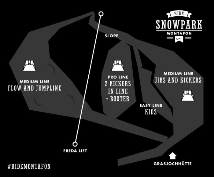 Nike Snowpark Montafon – Park Design 2014/15 with new | Salad Days Magazine