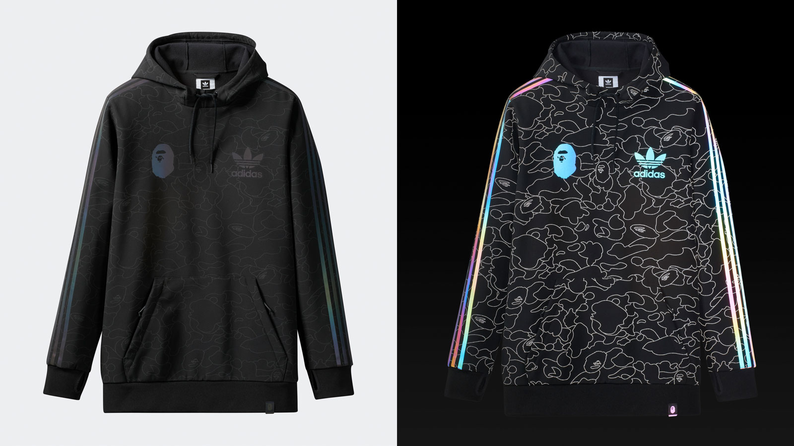 adidas x bape snowboarding tech hoodie