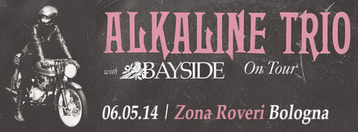 Alkaline Trio a Bologna a maggio