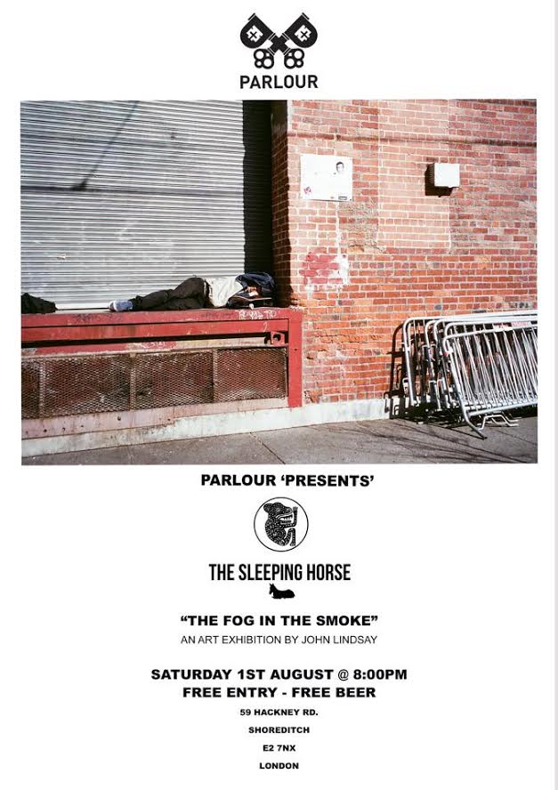 The colourful East London pastures of Parlour ‘Presents’ welcomes The Sleeping Horse into it’s humble abode