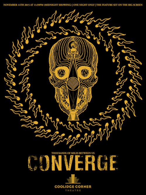 Converge ‘Thousands Of Miles Between Us’ screening at the Coolidge Corner Theatre on 11/14