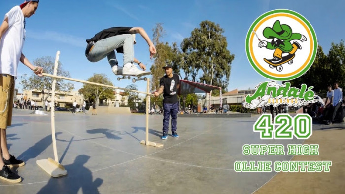 Andalé Super High Ollie Contest Recap