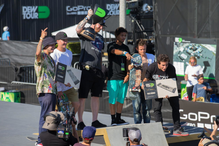 MONSTER ENERGY’S TREY WOOD TAKES 1st PLACE WITH BLIND SKATEBOARDS IN THE TEAM CHALLENGE AT DEW TOUR LONG BEACH 2016