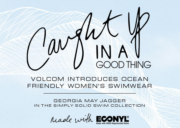 Georgia May Jagger in Volcom Sustainable Swim