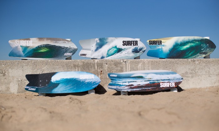 Aluminati Skateboards collaborates with Surfer Magazine