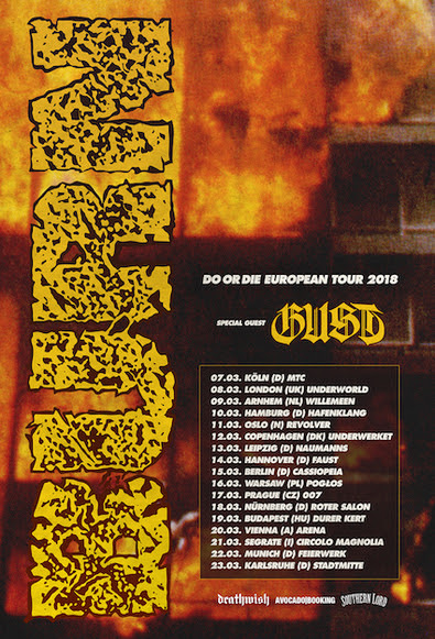 Gust announce tour dates supporting Burn in March