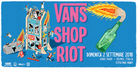 Vans Shop Riot 2018 – Ignopark, 2 settembre