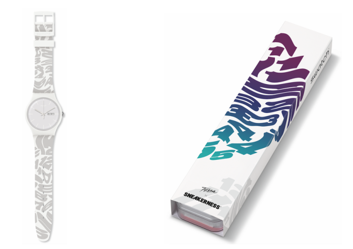 SWATCH LANCIA UNA SPECIAL EDITION PER SNEAKERNESS