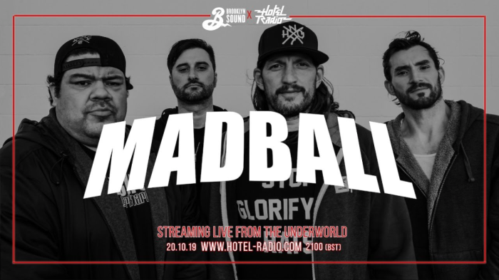 Madball – insieme a Hotel Radio per il livestream del loro concerto “Brooklyn Sound” di Londra!