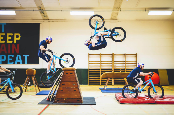 In a spin class of his own – Danny MacAskill hits the gym