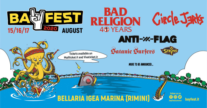 #BF20: Anti-Flag, Satanic Surfers e Strung Out in line up