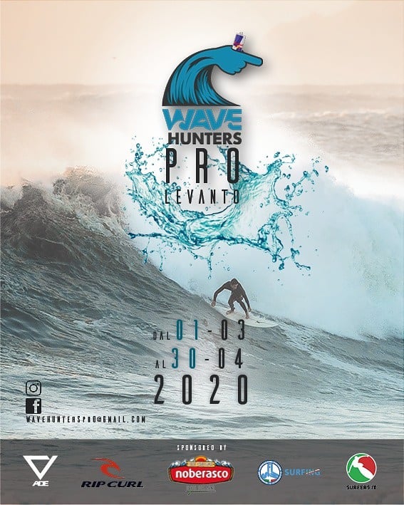 Wave Hunters Pro Levanto è on per Martedi 3 marzo