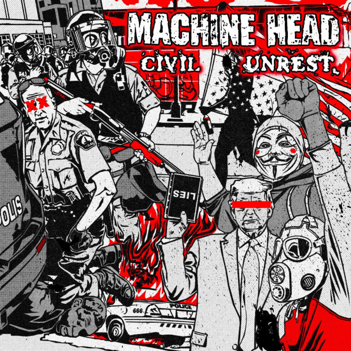 Machine Head presentano il furioso nuovo lyric video della canzone politicamente impegnata ‘Bulletproof’