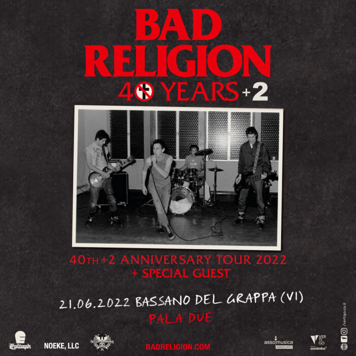 Bad Religion: gran ritorno in Italia!