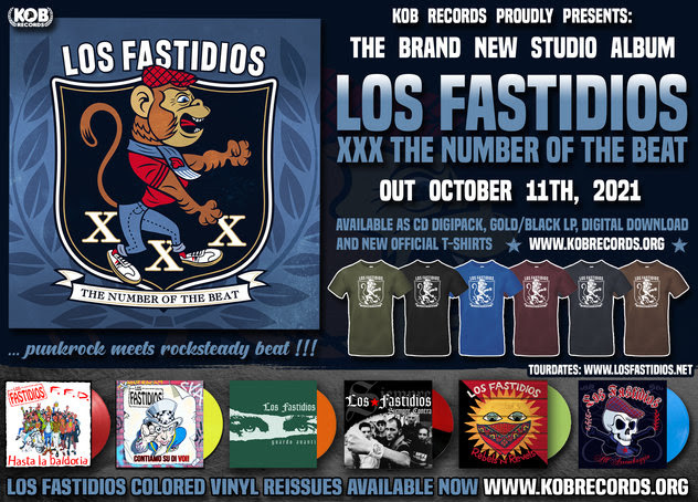 LOS FASTIDIOS ‘TAKE A STAND’ NEW VIDEOCLIP OUT NOW