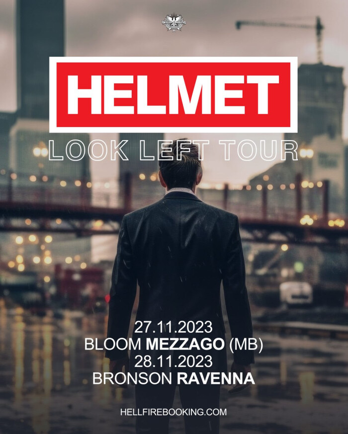 Hellfire Booking Agency annuncia gli Helmet!