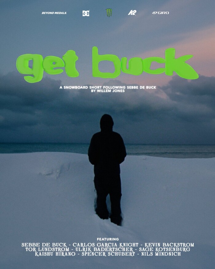 ‘Get Buck’. A snowboard film by Sebbe De Buck & Willem Jones