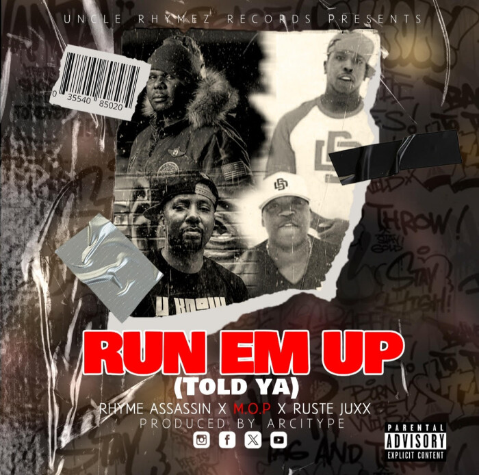 Rhyme Assassin ft. M.O.P. & Ruste Juxx ‘Run Em Up (Told Ya)’