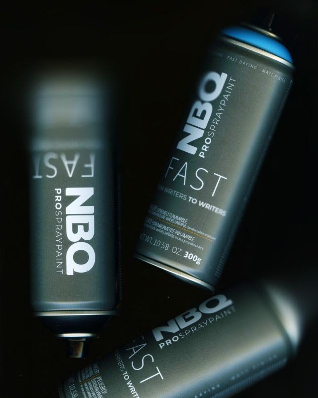 NBQ spray, designed by writers for writers