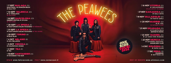 THE PEAWEES WATCH NEW VIDEO FOR ‘DRIVE’