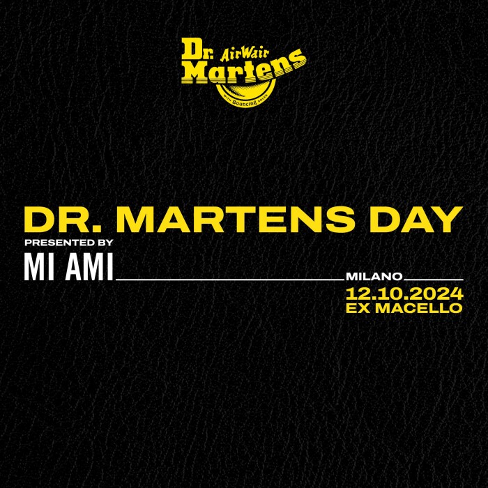 A DAY LIKE NO OTHER TORNA IL DR. MARTENS DAY PRESENTED BY MI AMI IL 12 OTTOBRE ALL’EX MACELLO DI MILANO