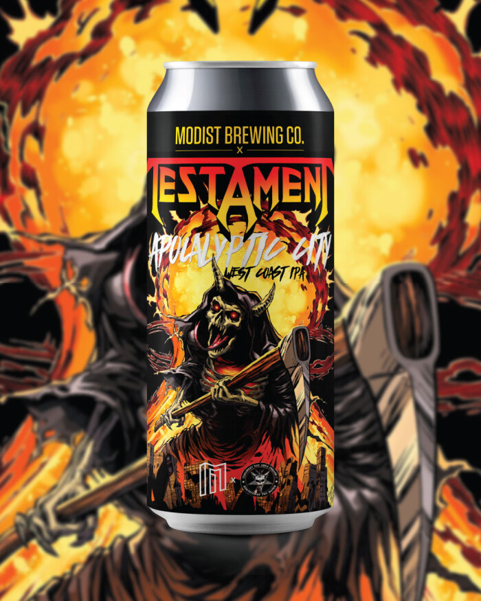 Testament & Modist Brewing Co. launch Apocalyptic City a West Coat IPA