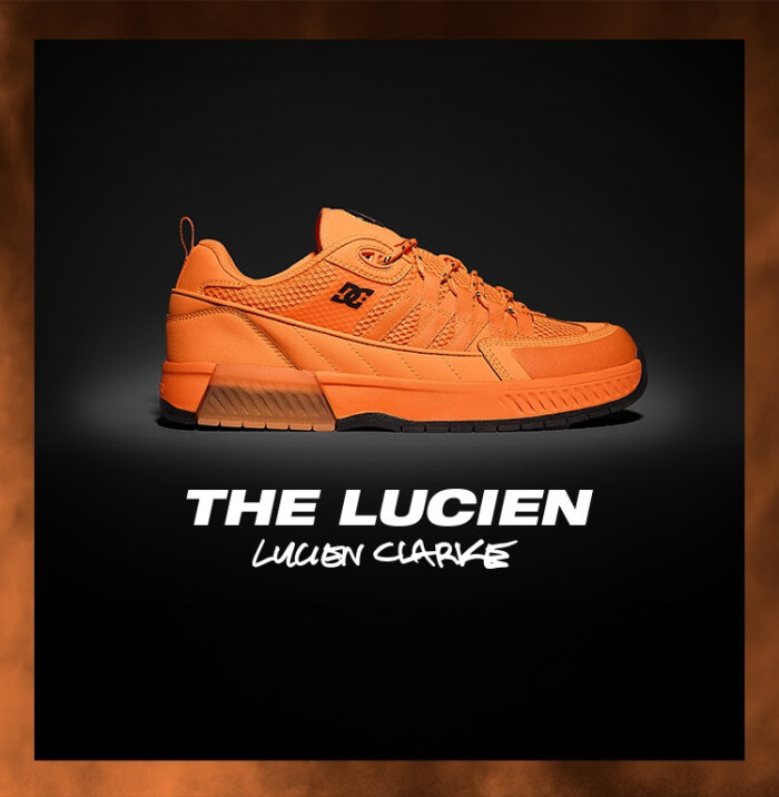 DC Shoes // Lucien Clarke fluorescent orange