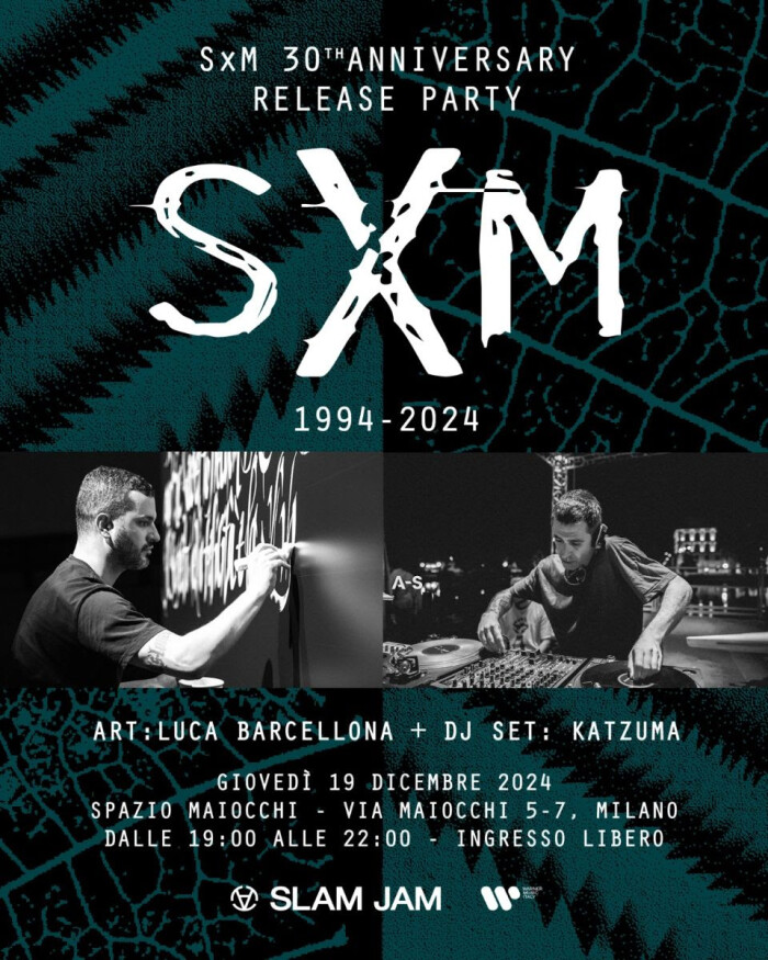 SANGUE MISTO ‘SXM’ 30TH ANNIVERSARY RELEASE PARTY – GIOVEDI 19 DICEMBRE ORE 19:00