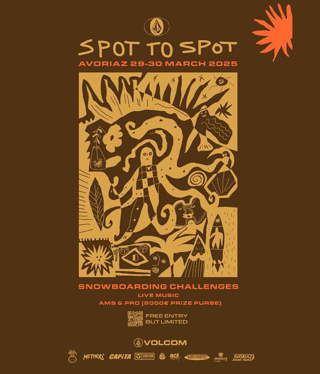 Volcom Spot to Spot 5th Edition is coming to Avoriaz!