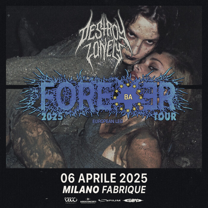 DESTROY LONELY RITORNA IN ITALIA: 6 APRILE 2025, FABRIQUE @ MILANO